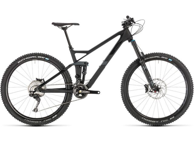 Horské kolo CUBE STEREO 140 HPC SL 27,5 2019 carbon´n´grey