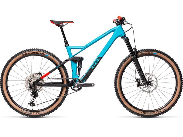 Horské kolo CUBE STEREO 140 HPC RACE 27,5 2021 petrol´n´red