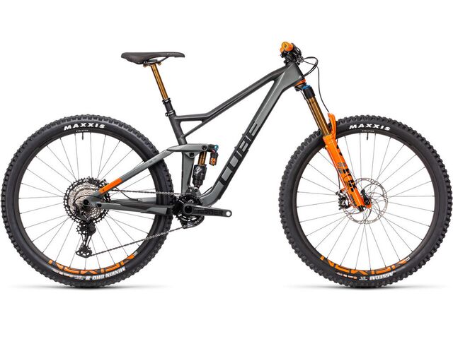 Horské kolo CUBE STEREO 150 C:68 TM 29 2021 flashgrey´n´orange
