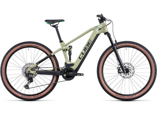 Elektrokolo CUBE STEREO HYBRID 120 RACE 625 2022 green´n´flashgreen