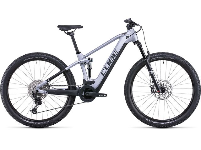 Elektrokolo CUBE STEREO HYBRID 120 RACE 625 2022 polarsilver´n´black