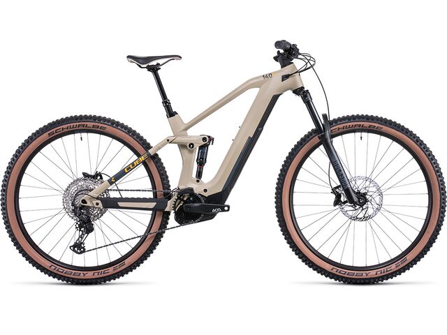 Elektrokolo CUBE STEREO HYBRID 140 HPC RACE 625 29 2022 desert´n´orange