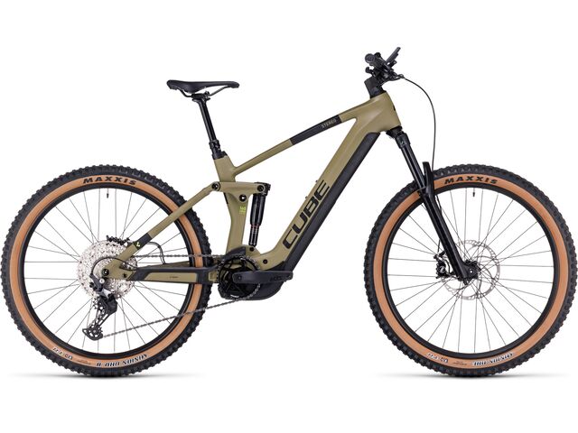 Elektrokolo Cube Stereo Hybrid 160 HPC Race 750 27,5 olive´n´green 2024