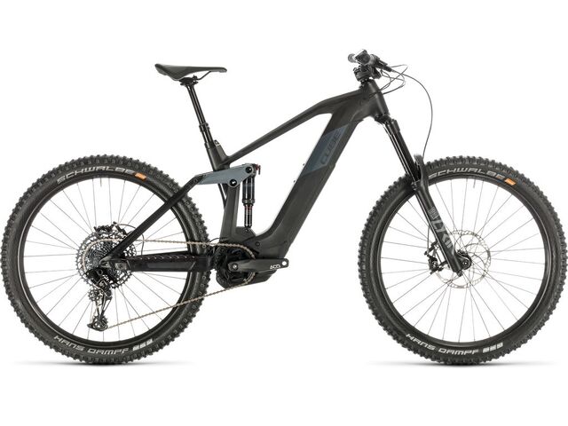 Horské elektrokolo CUBE STEREO HYBRID 160 HPC SL 27,5 2020 carbon´n´grey