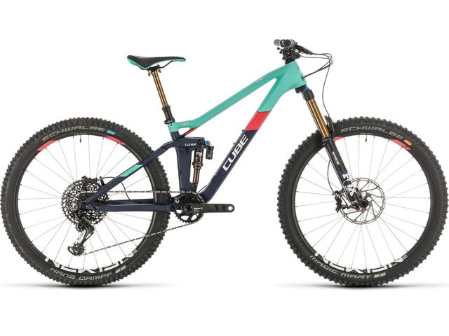 Celoodpružené kolo CUBE STING WS 140 HPC SL 2020 team ws