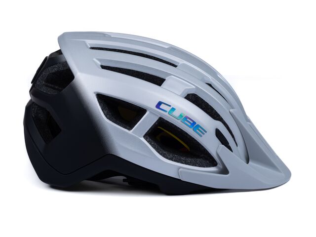 Přilba CUBE OFFPATH šedá