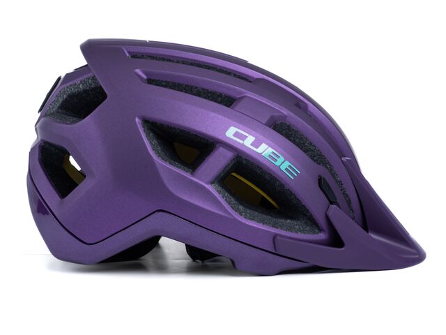 Přilba CUBE OFFPATH fialová