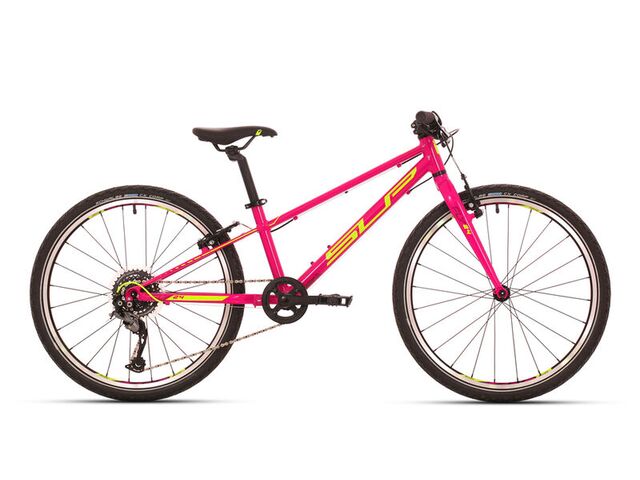 Dětské kolo SUPERIOR F.L.Y. 24 2020 GLOSS PINK/RADIOACTIVE YELLOW/DARK RED