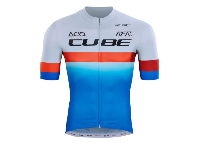 dres  CUBE teamline krátký rukáv