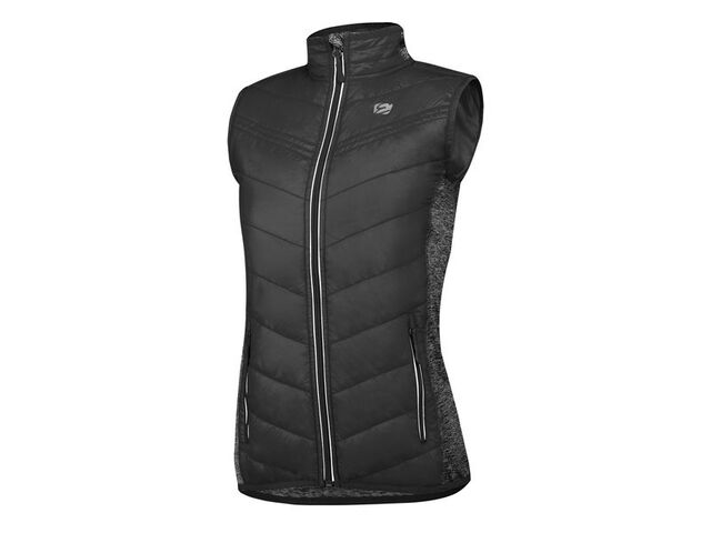 Etape – dámská vesta ARTEMIS, černá/bílá