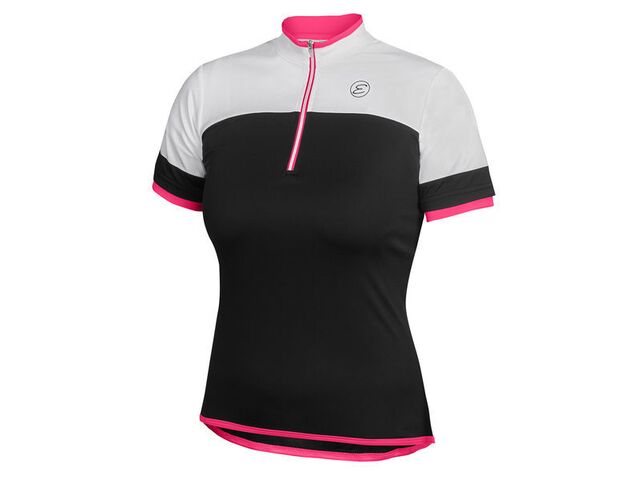 Etape - dámský dres CLARA, černá/růžová