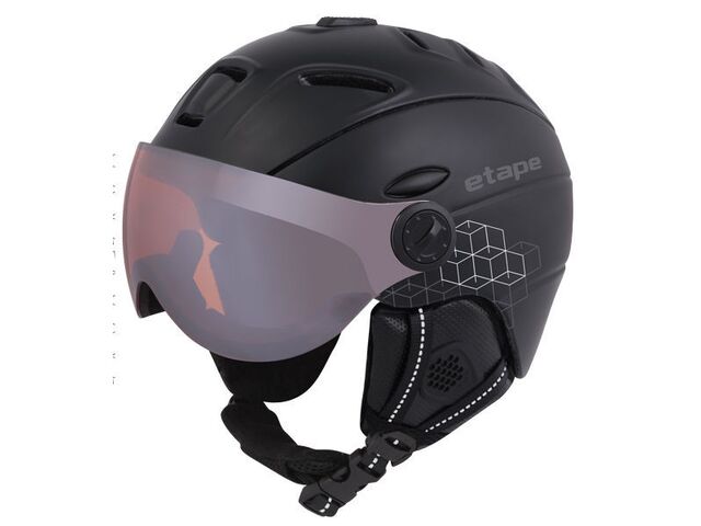 Lyžařská přilba ETAPE COMP PRO, černá mat