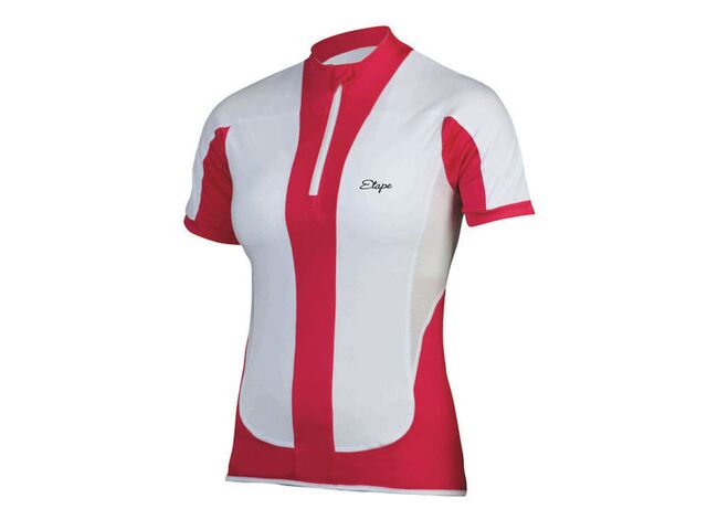 Etape - dámský dres Fortuna, bílá/růžová