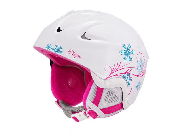 Etape – dětská lyžařská přilba GEMINI, bílá