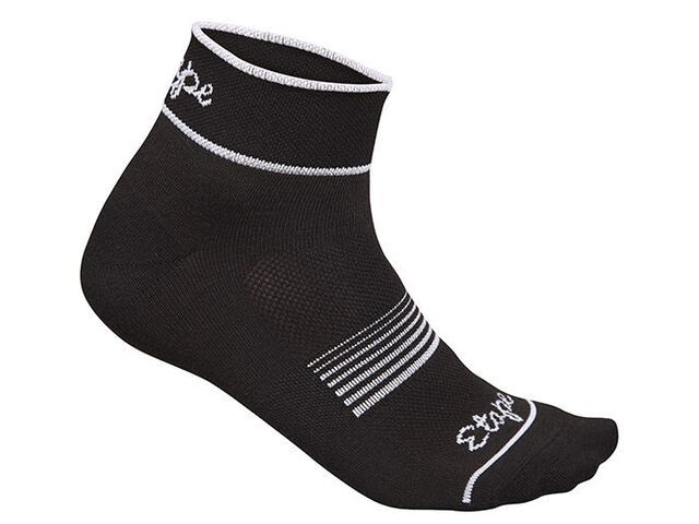 Etape - dámské ponožky Kiss, černá/bílá