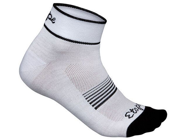 Etape - dámské ponožky Kiss, bílá/černá