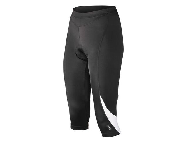 Etape - dámské kalhoty Natty 3/4 s vložkou, černá/bílá