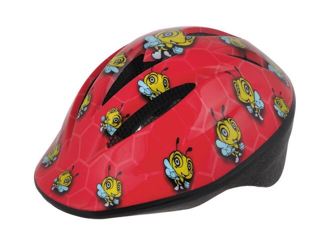 Etape - dětská přilba na kolo KIKI, červená