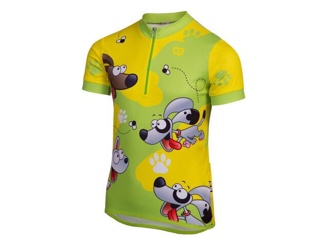 Etape - dětský dres RIO, zelená/žlutá