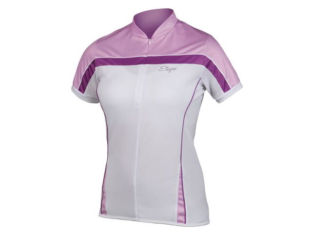 Etape - dámský dres Roxy, bílá/fialová