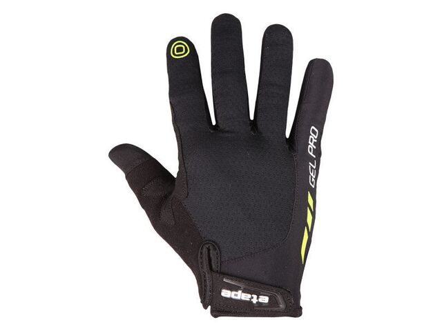 Etape - pánské rukavice Spring+, černá/limeta