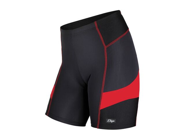 Etape - dámské kalhoty Terry, černá/červená