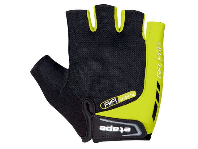 Etape - pánské rukavice TOUR, žlutá fluo