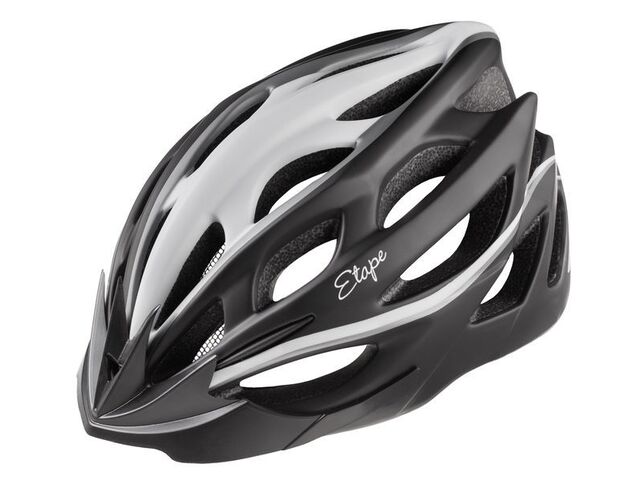 Etape – dámská přilba VESPER, černá|bílá mat