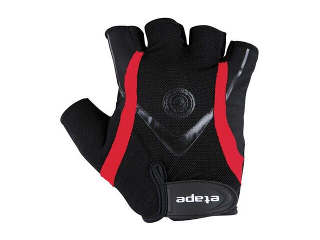 Etape - pánské rukavice Winner, černá/červená