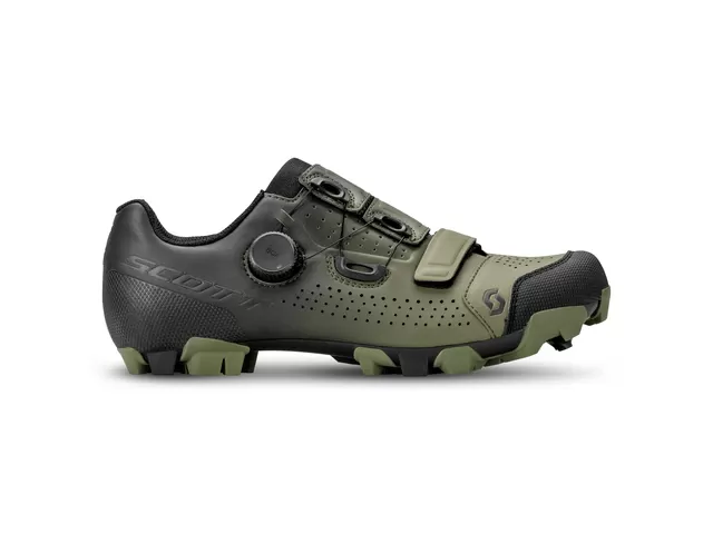tretry SCOTT MTB TEAM BOA black/fir green