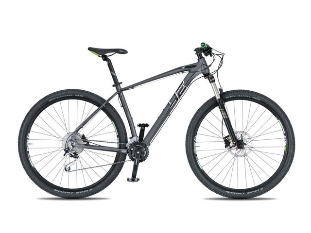 Horské kolo 4EVER FRONTBEE XT 2021 titan/metal stříbrná