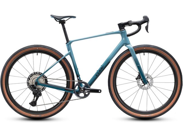 Gravel kolo Cube NUROAD C:62 EX surfblue´n´black 2027