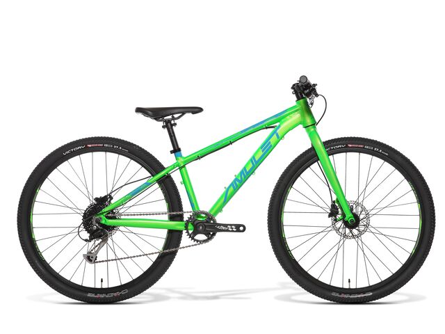 junorské kolo AMULET 27,5 Tomcat 1.9, light green metalic/blue shiny, 2022