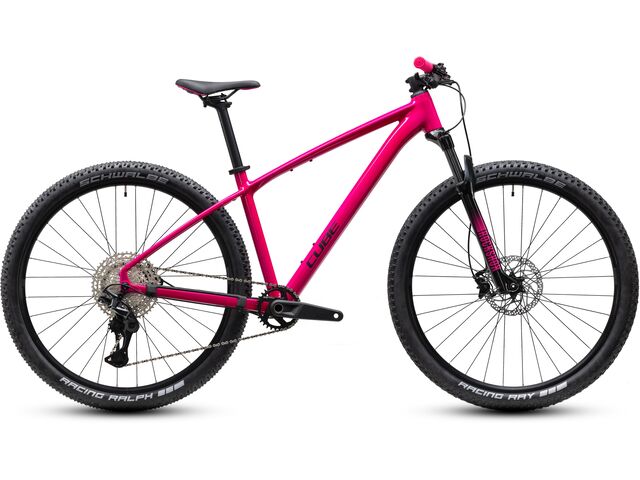Horské kolo Cube REACTION PRO 27,5" fuchsia´n´black 2027