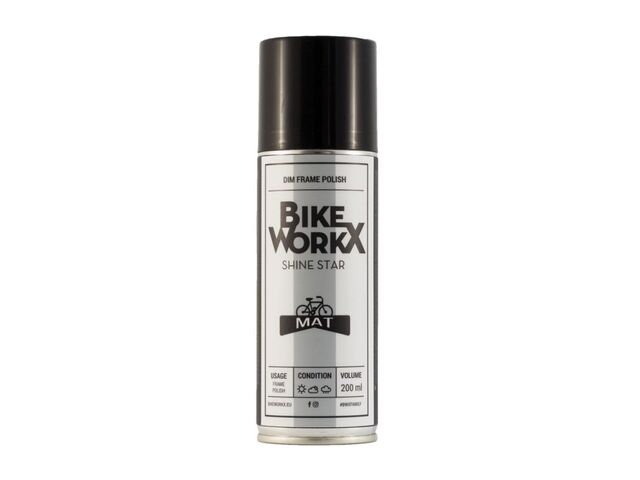 Leštěnka BikeWorkX Shine Star Mat - sprej 200 ml