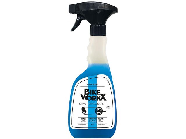 Čistič Bikeworkx Drivetrain Cleaner - rozprašovač 500 ml