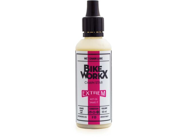 Olej BikeWorkX Chain Star Extrem - kapátko 50 ml