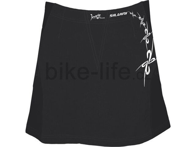SILVINI DĚTSKÁ MTB CYKLISTICKÁ SUKNĚ INVIO CS128 BLACK