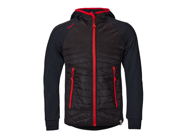 dětská mikina SILVINI Trigno CJ1528 černo/červená