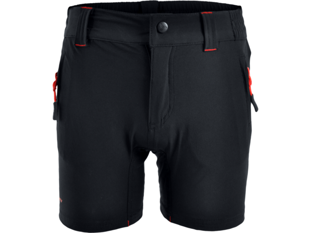 Dětské volné kalhoty SILVINI ARVO CP813 černo/červená