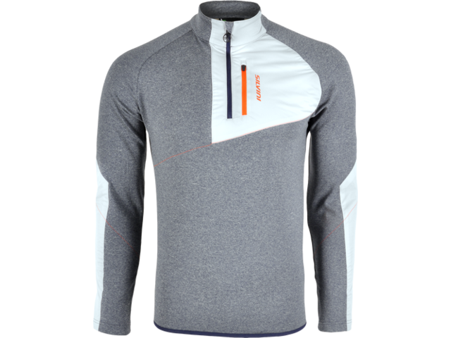 pánská funkční fleecová mikina SILVINI FERRATO šedá