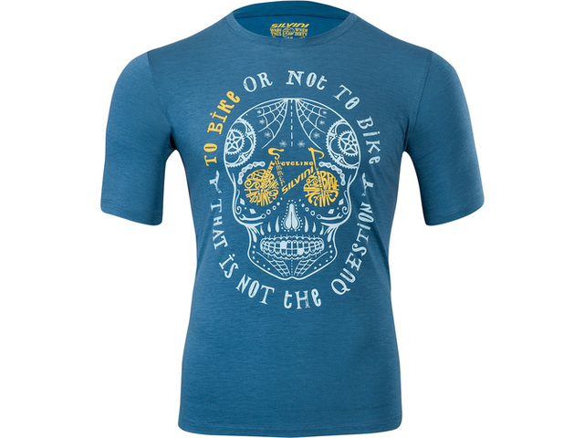 Pánské triko SILVINI Berici MD1614 modrý