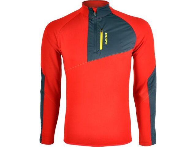 pánská funkční fleecová mikina SILVINI FERRATO červená