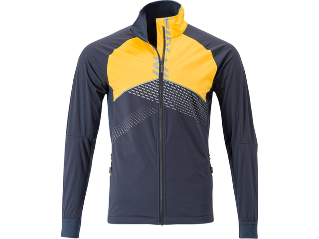 Pánská lehká softshellová bunda SILVINI Natisone MJ1500 šedo/žlutá