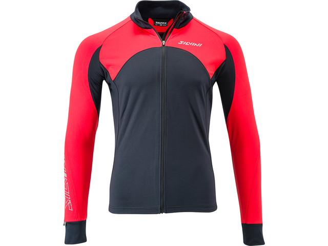 Pánská mikina SILVINI MATESE PRO MJ1507 šedo/červená