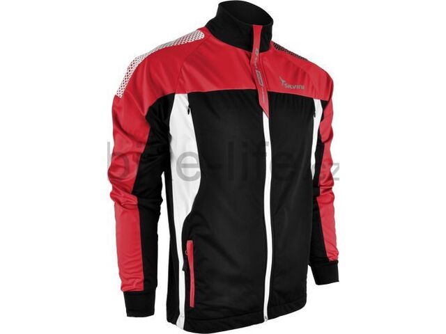SILVINI SOFTSHELL BUNDA PÁNSKÁ MONTAGNO MJ415 BLACK-RED