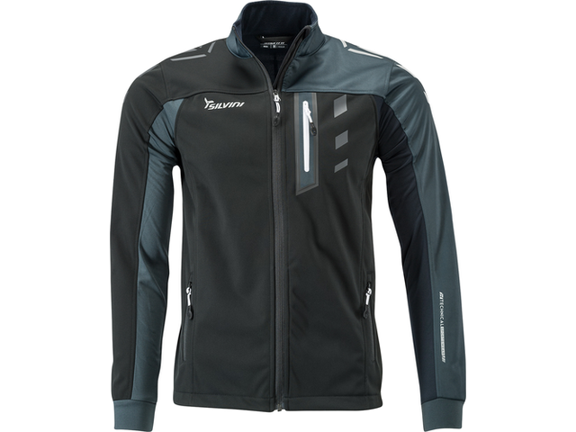 Pánská softshellová bunda SILVINI Casino černo/šedá