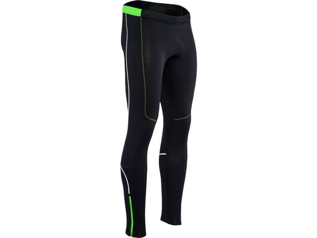 pánské cyklistické kalhoty SILVINI  Movenza MP1318 černo/zelená