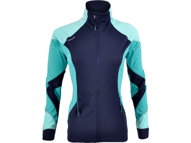 Dámská  lehká softshellová bunda SILVINI SERRONE modrá