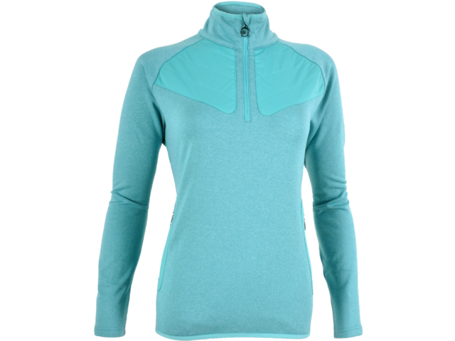 dámská funkční mikina SILVINI CERRETE tyrkysová